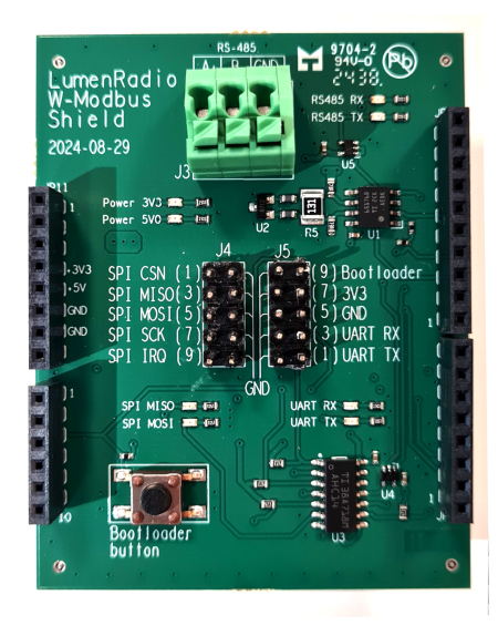 W-Modbus Development Shield